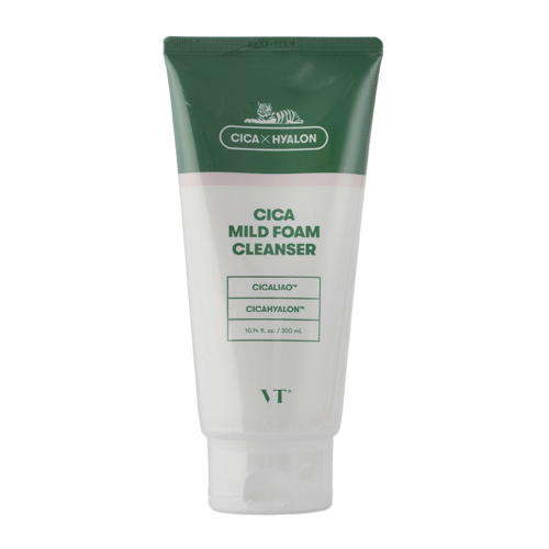 VT Cosmetics - Cica Mild Foam Cleanser - Пінка для вмивання обличчя із центеллою азіатською - 300ml