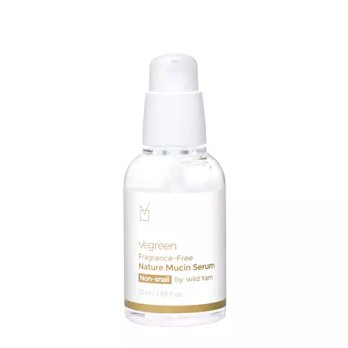 Vegreen - Fragrance-Free Nature Mucin Serum - Регенерувальна сироватка для обличчя без запаху - 50ml